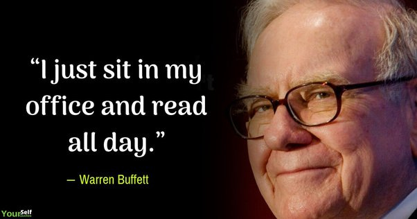 Does Warren Buffett's advice on reading books work? - Quora