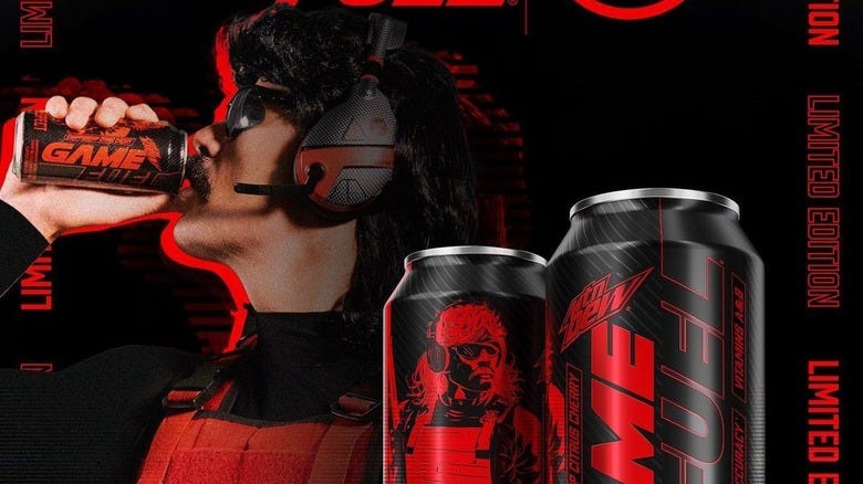 Dr. Disrespect Game Fuel product