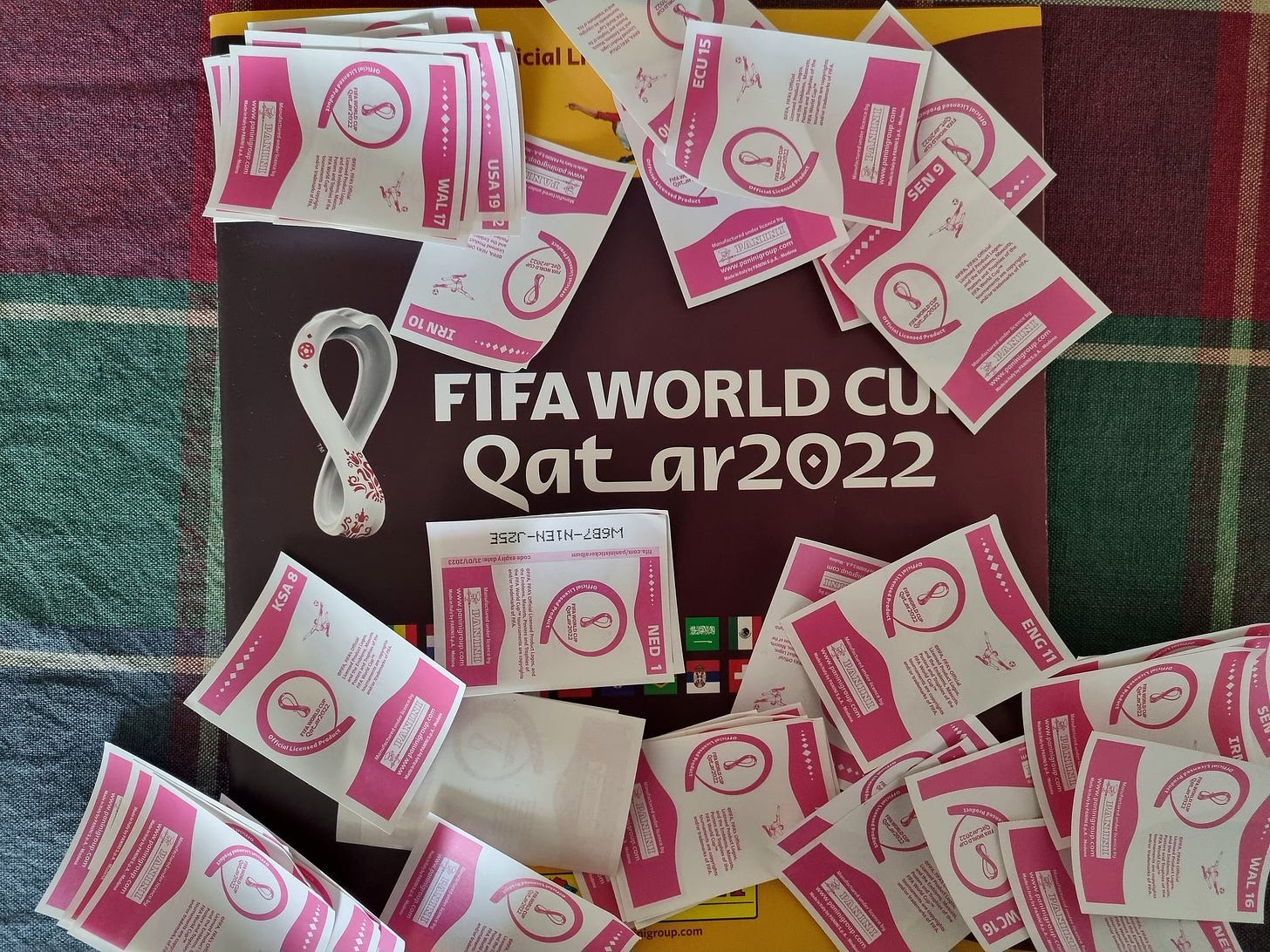 World Cup 2022 stickers