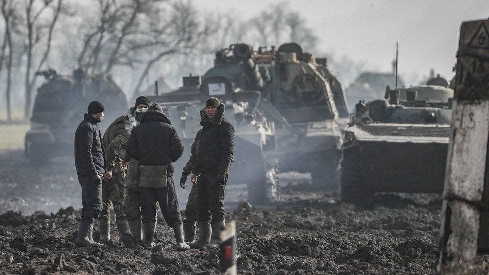 Russia-Ukraine crisis: How likely is it to escalate into broader war? - BBC News Russia-Ukraine crisis: How likely is it to escalate into broader war? - BBC News