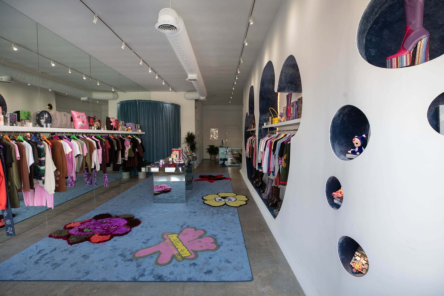 Marc Jacobs's Heaven store in LA stocks a number of brands including Mowalola Nodaleto and Climax Books.