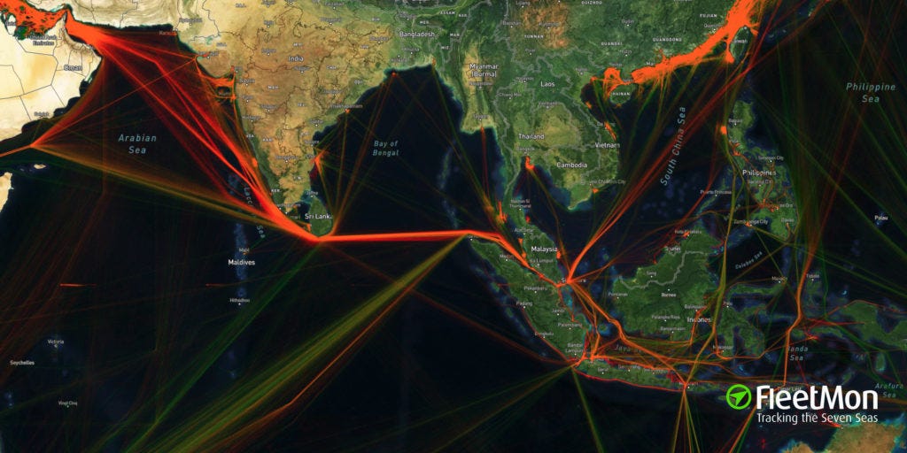 Malacca Strait: China's strategic chokepoint - Blog - Inside FleetMon