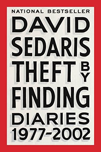 Amazon.com: Theft by Finding: Diaries (1977-2002) eBook : Sedaris, David:  Kindle Store