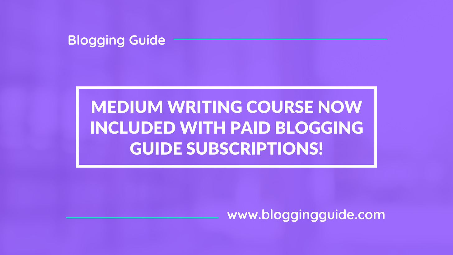 medium writing course, medium course, medium blog course, medium blogging course, how to make money writing on medium, make money on medium, how to make money blogging on medium