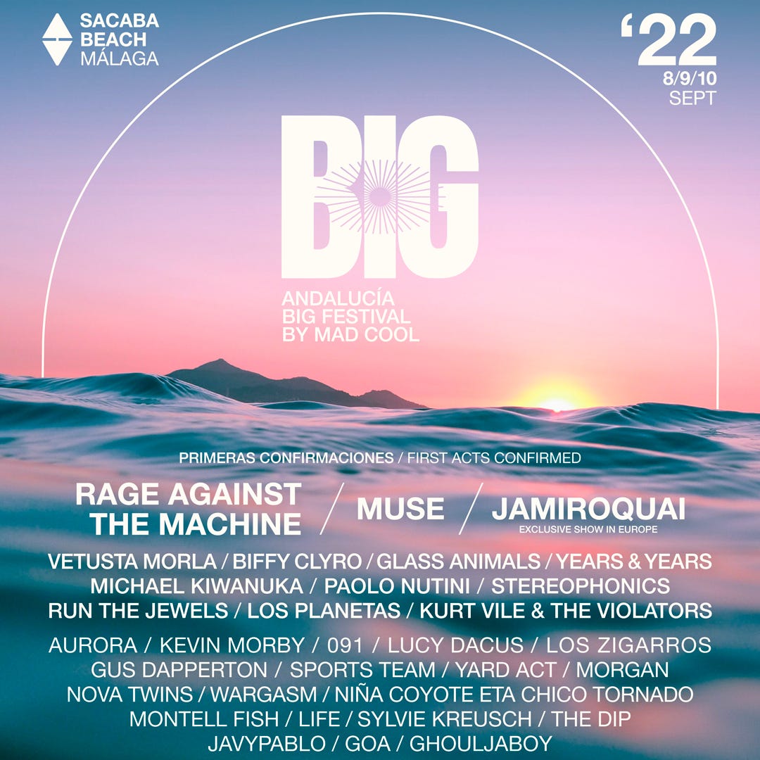 Andalucia Big Festival - Ticketmaster.es