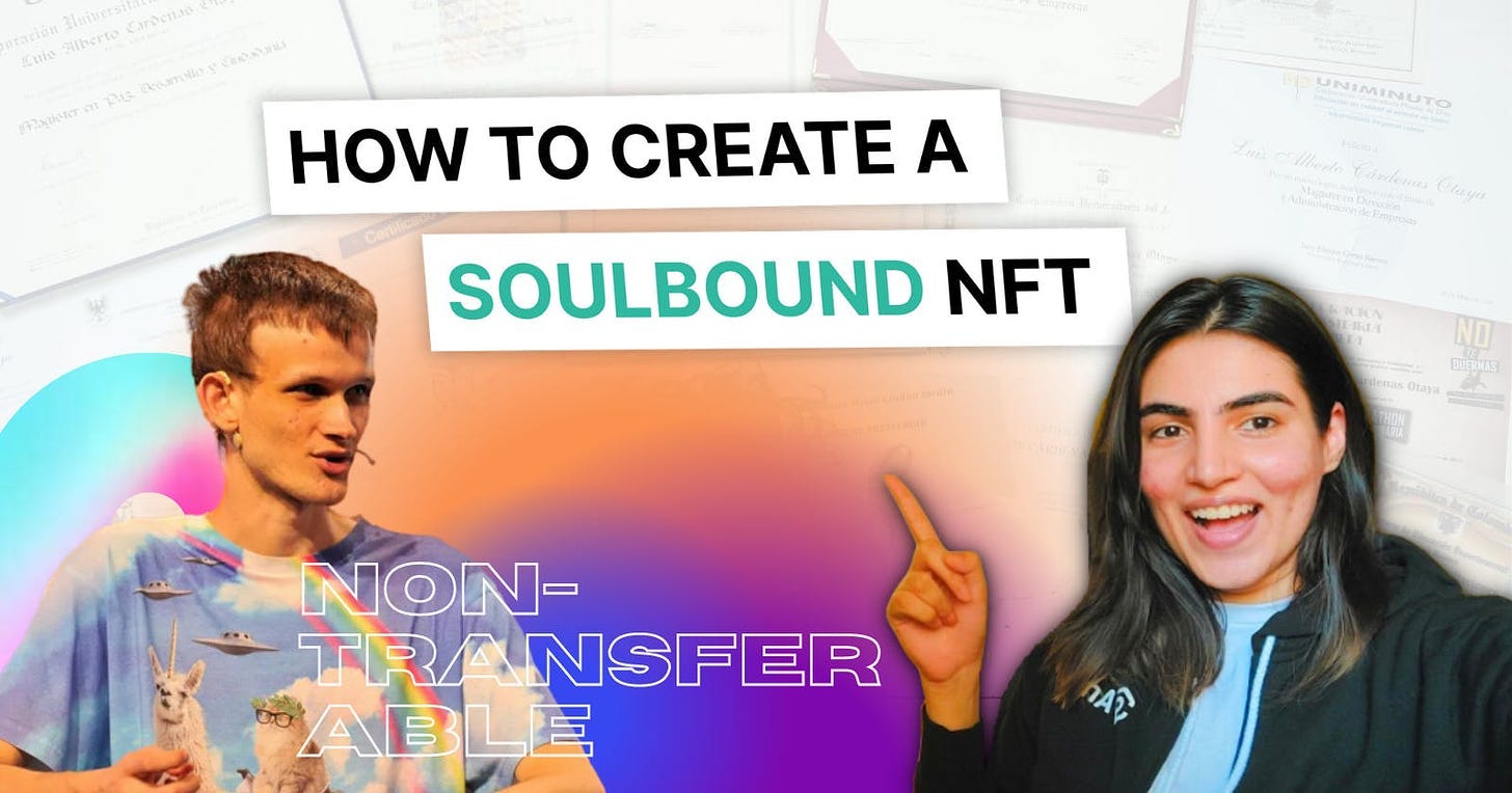 NFT 2.0: Creating a Soulbound Token