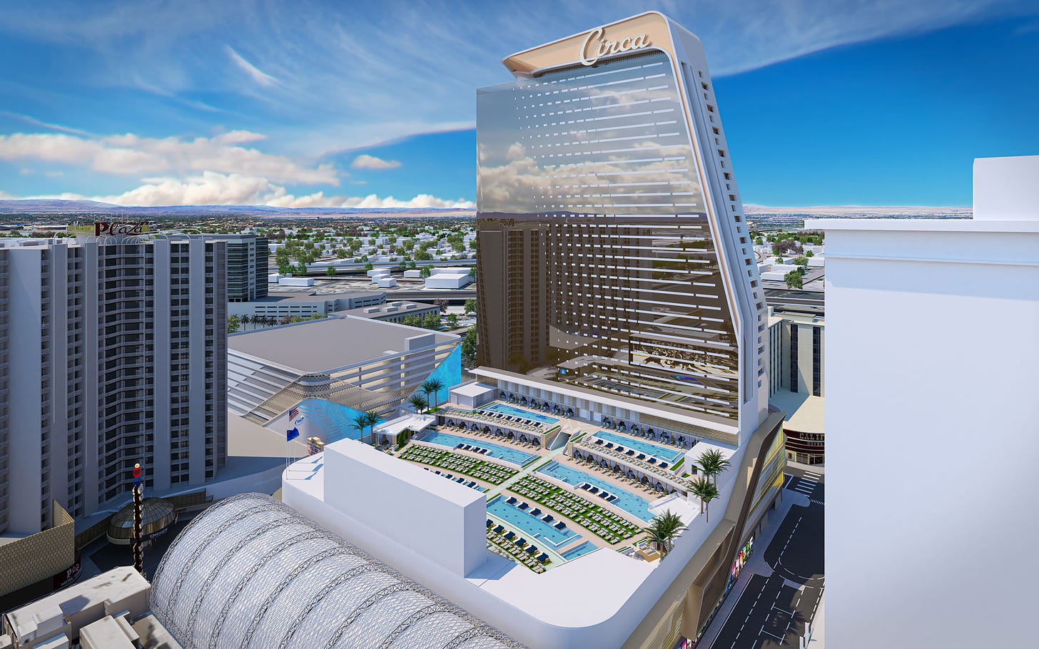 The First-ever Adults-only Casino in Vegas Will Have America's Largest Pool  Amphitheater | Travel + Leisure | Travel + Leisure