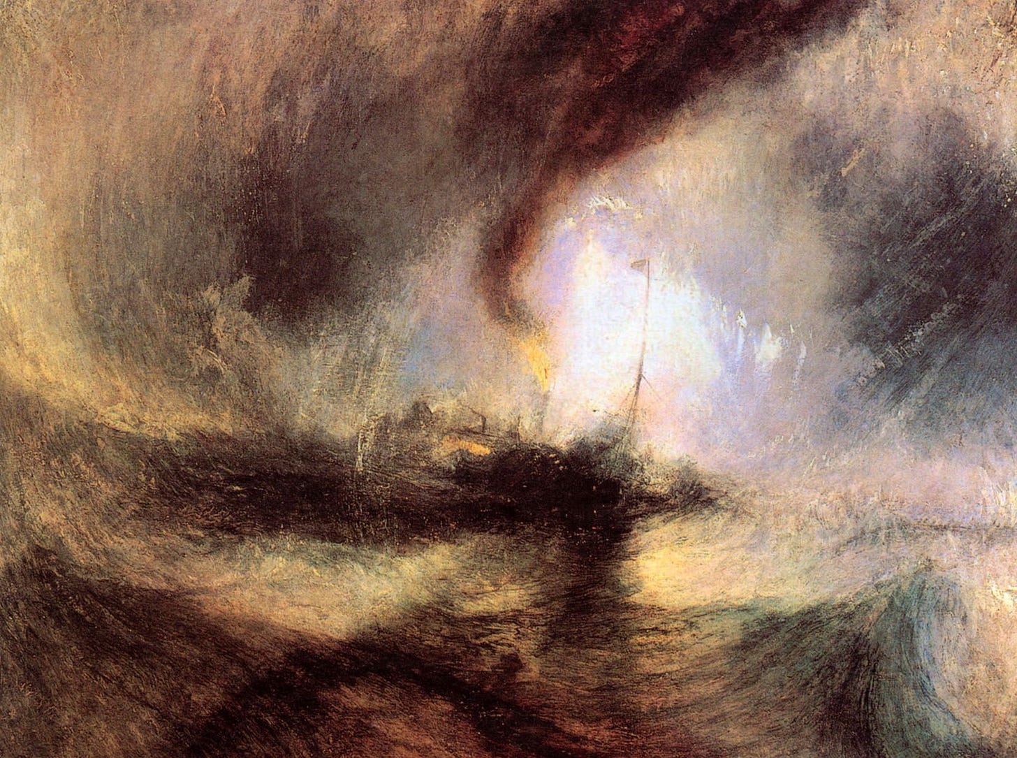 22-Turner, La tempesta di neve [1842].jpg 1,654×1,233 ...