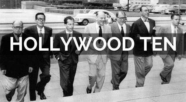 Who were the Hollywood Ten? | Trivia Questions | QuizzClub