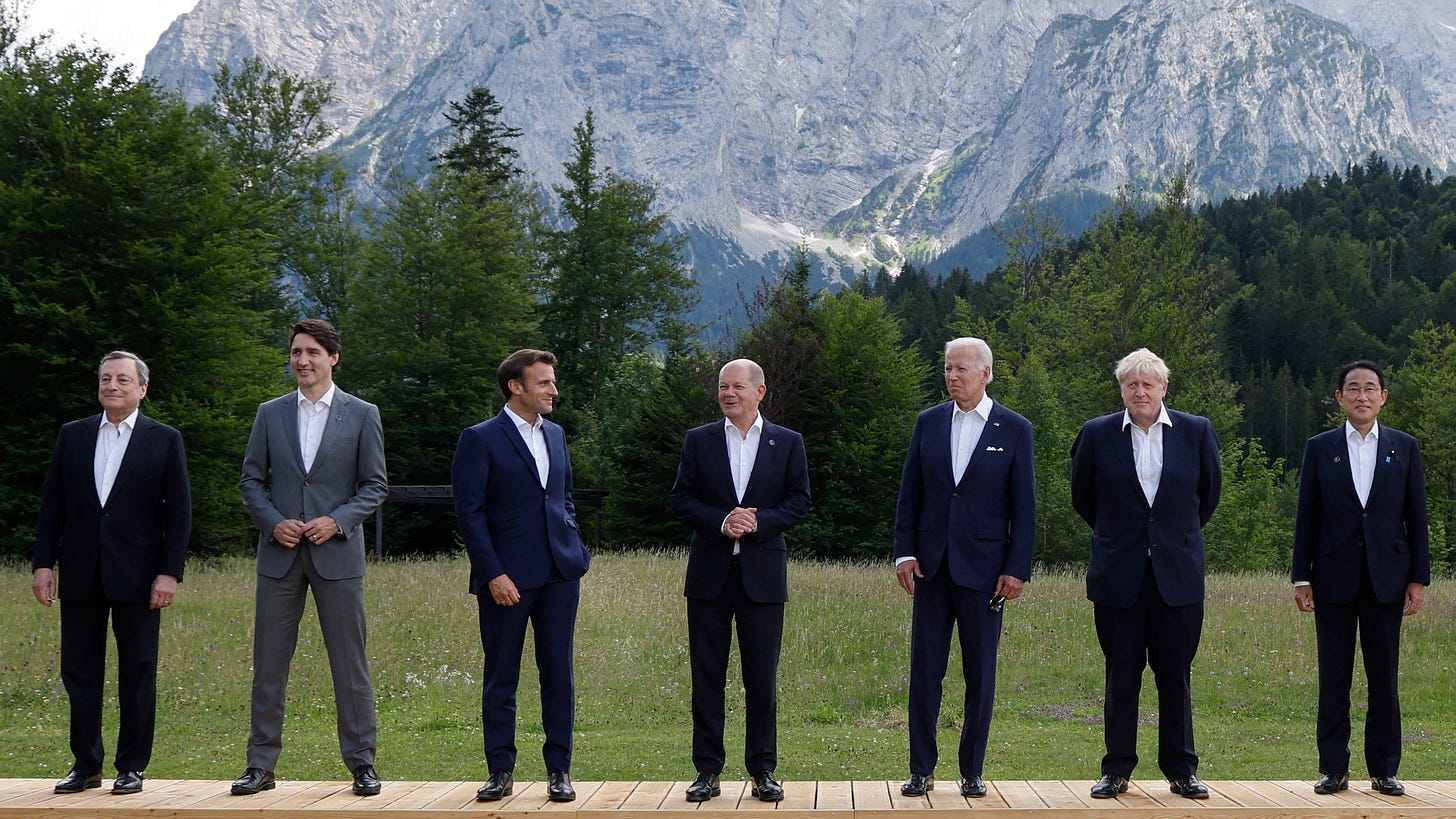 G7 Politicians Reach International Accord: No Ties | GQ