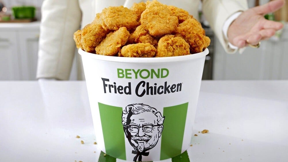 KFC Is Launching Vegan Beyond Fried Chicken In 50 California Locations