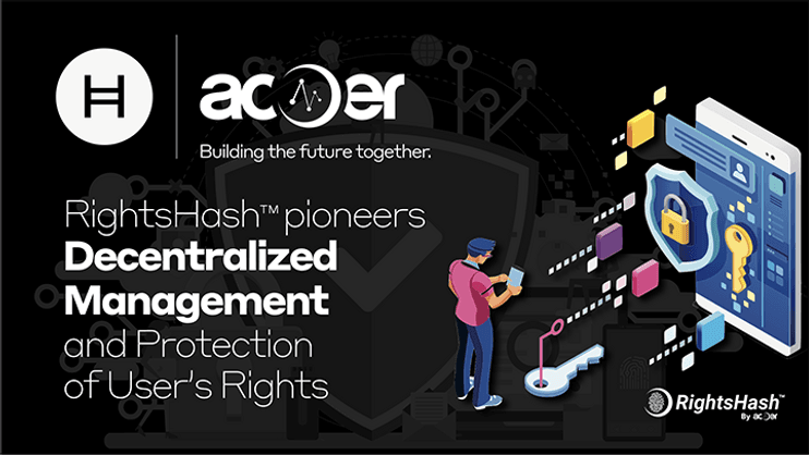 Acoer&#39;s RightsHash™ Builds on Hedera to Pioneer… | Hedera