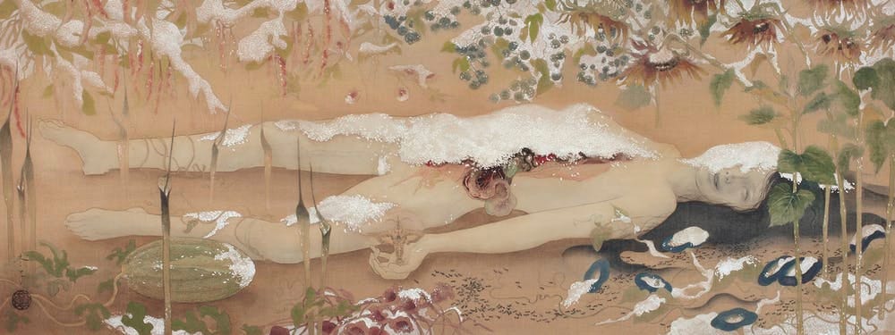 Fuyuko Matsui’s The parasite will not abandon the body (Ōsei wa karada o saranai), 2011. Art Gallery of NSW