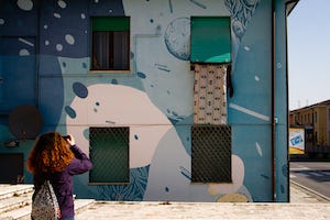 Street art in Pisa