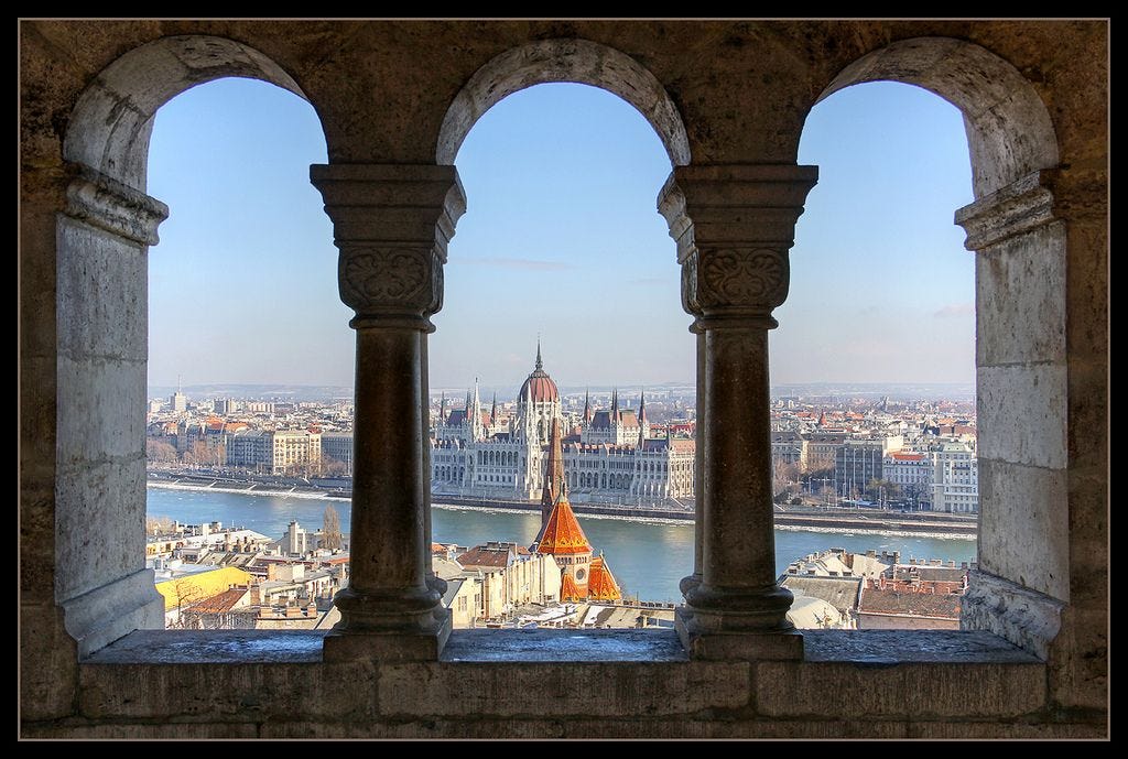 Budapest - View from the windows of the Fisherman&#39;s bastion 2 - HDR |  Budapest, Wonders of the world, Window view