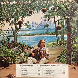 Dave Mason – Split Coconut (1975, Gatefold, Vinyl) - Discogs