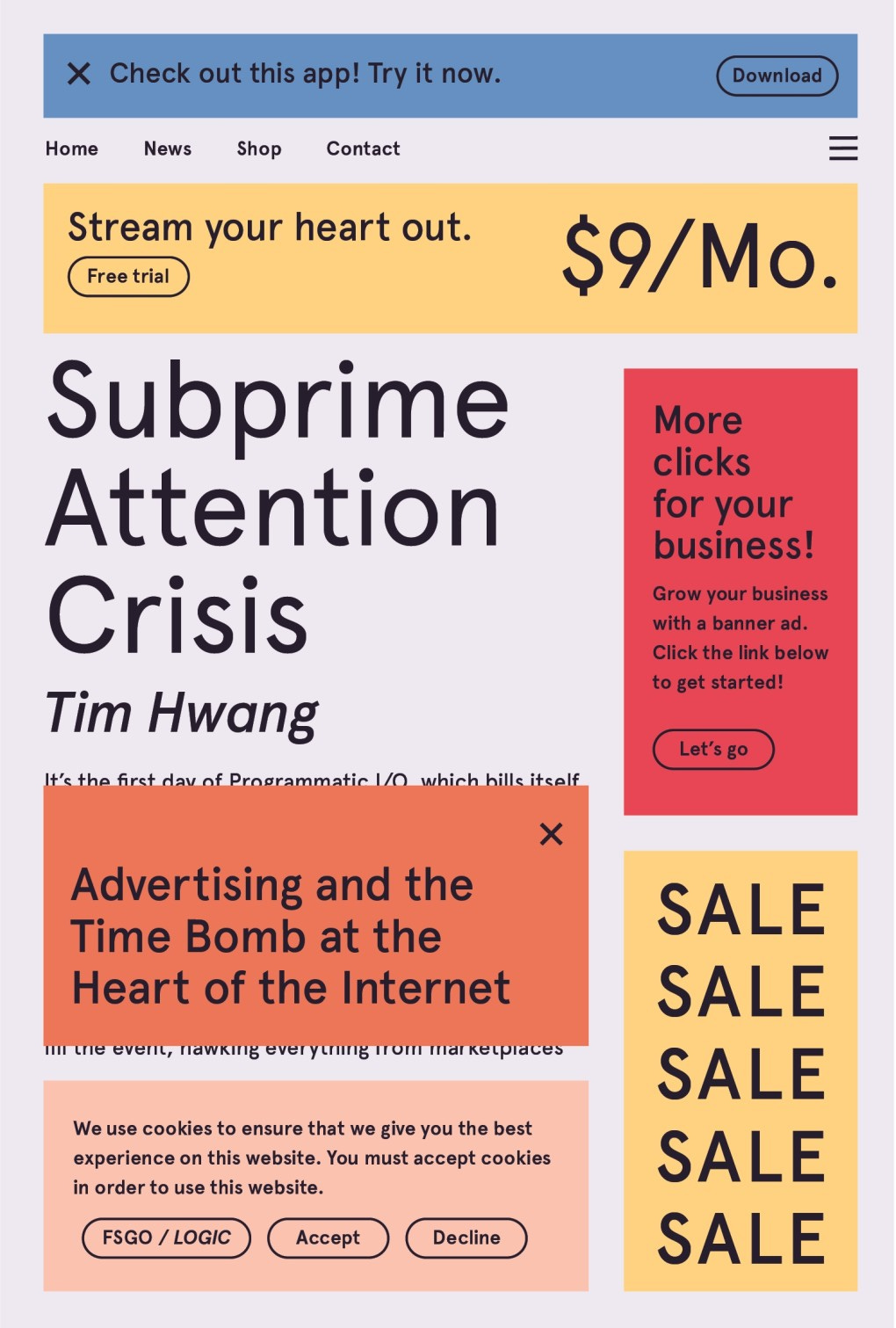 Subprime Attention Crisis | Logic Magazine