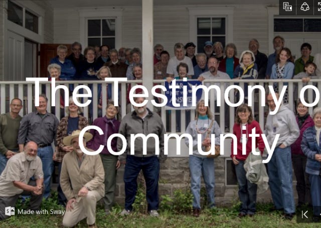TestimonyCommunity
