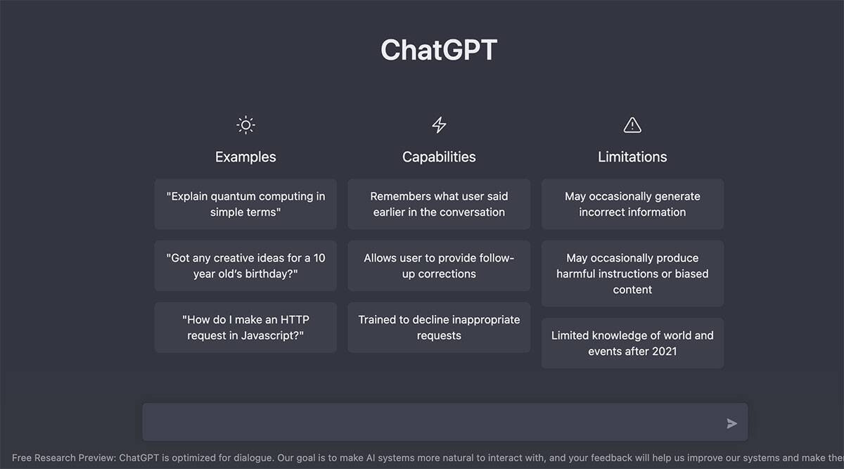 OpenAI's ChatGPT chatbot crosses 1 million users in less than a week |  Technology News,The Indian Express