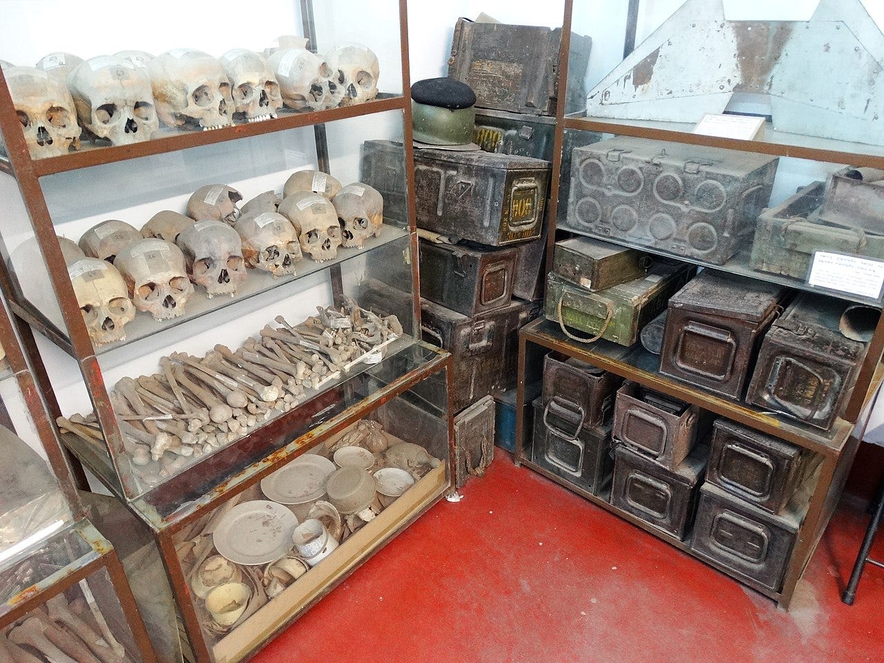Human Remains and War Materiel from 1971 Genocide - Liberation War Museum - Dhaka - Bangladesh (12826731774).jpg