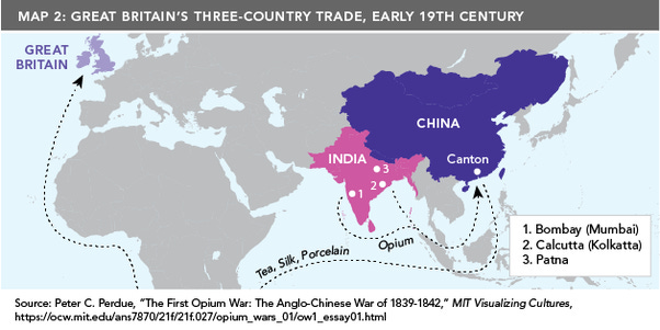 Where was the opium from the Opium Wars grown? - Quora