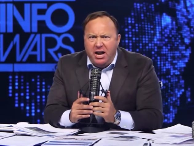 Alex Jones Is Being Accused of Racism, and Sexual Misconduct