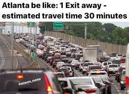 Atlanta Meme - Atlanta is an hour away from Atlanta. 😂 . .... | Facebook