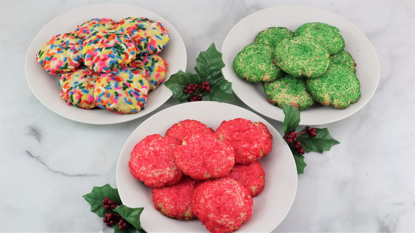You are currently viewing Smashed Sugar Cookies – Christmas