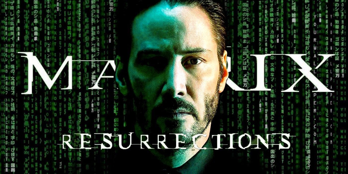 Matrix Resurrections movie poster