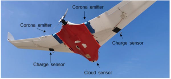 The drone used for cloud seeding in UAE. Credit - AMS journal