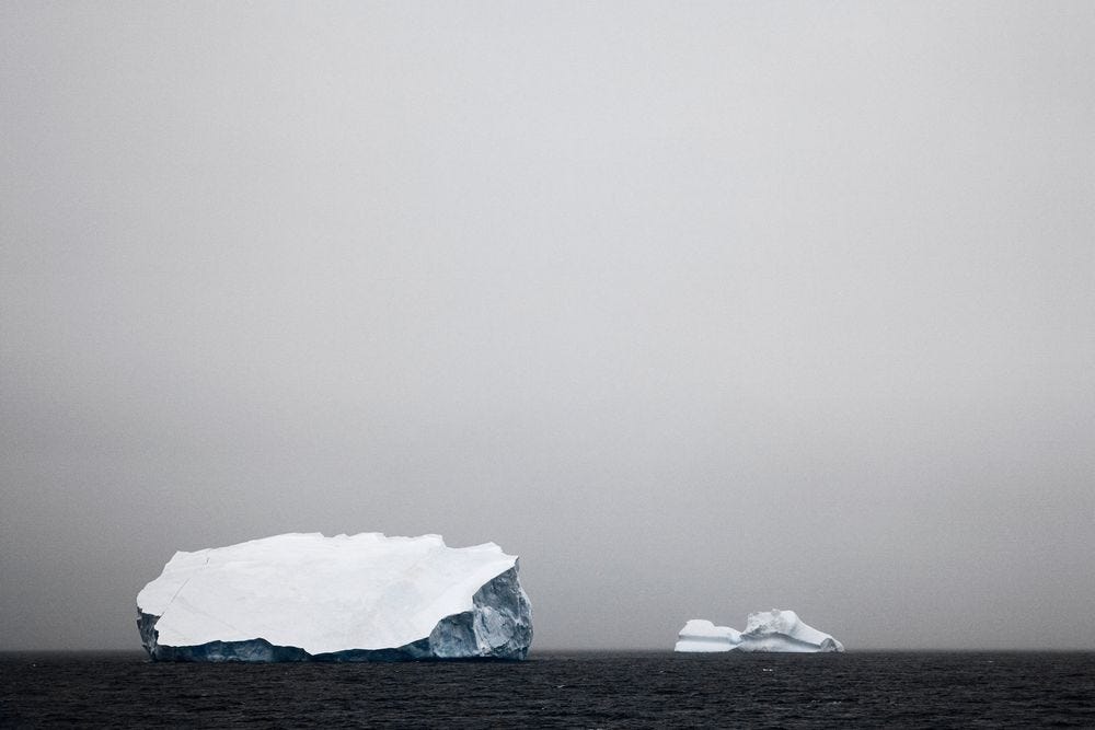 Drifting Iceberg Near Elephant Island © Camille Seaman
