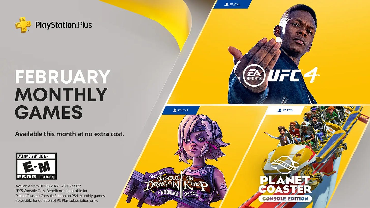 PlayStation Plus free games February 2020 list