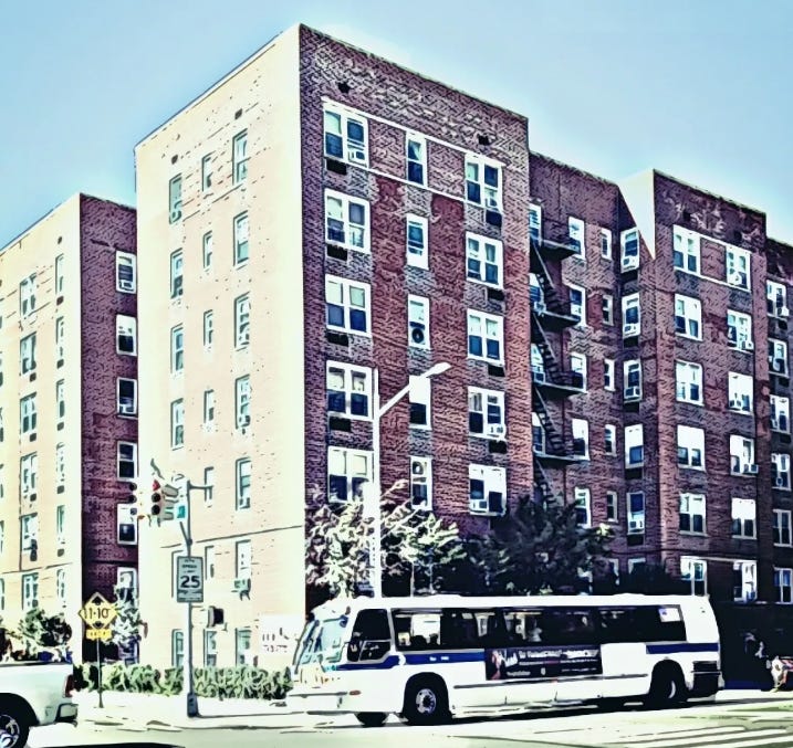 The Brooklyn apartment building where Martin Shkreli grew up.