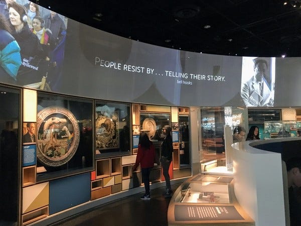 Loyal subscribers Marni and Jennifer took 23 of their students to the National Museum of African American History and Culture yesterday. “It is unlike anything I've ever seen,” Marni wrote.