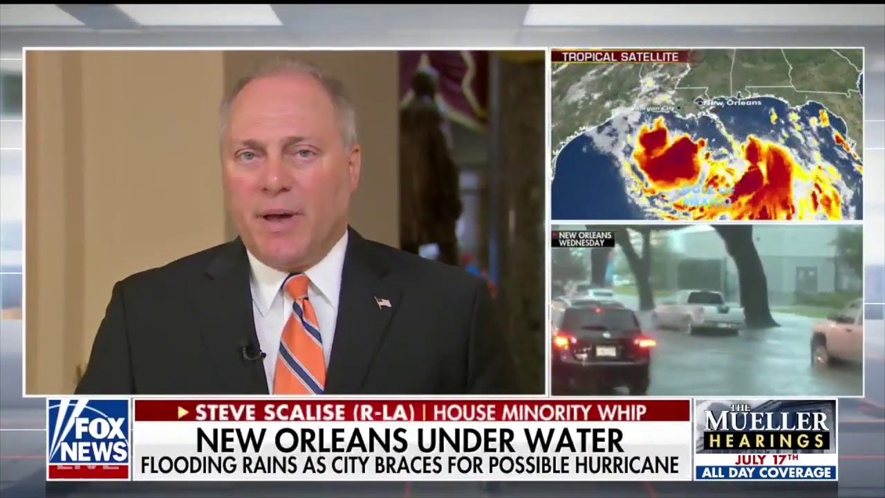 Steve Scalise Talks Looming Hurricane on Fox News