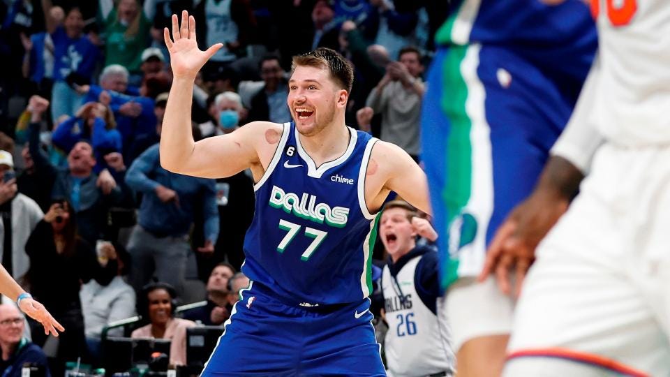 Mavericks' Luka Doncic delivers perfect response after historic 60-point  triple-double vs. Knicks | Sporting News
