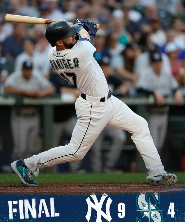 Mariners loss graphic