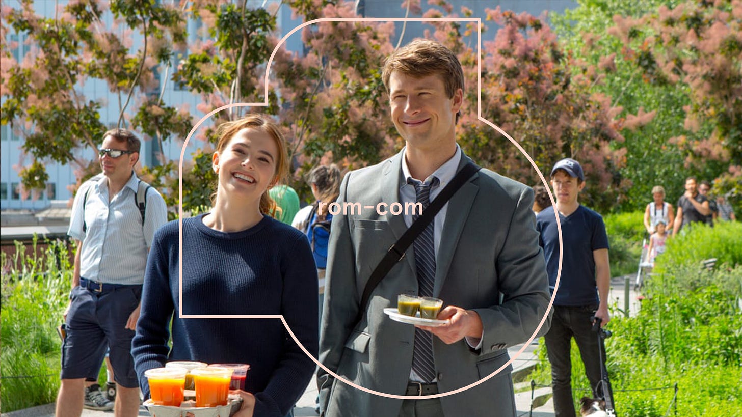 Zoey Deutch and Glen Powell in Set it Up. Courtesy of Netflix.