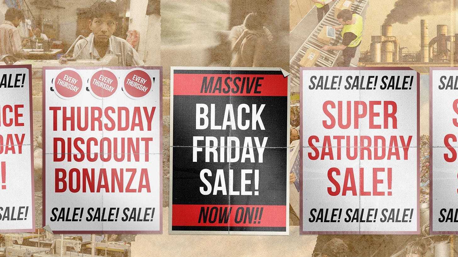 black friday is bad for the world but so is capitalism