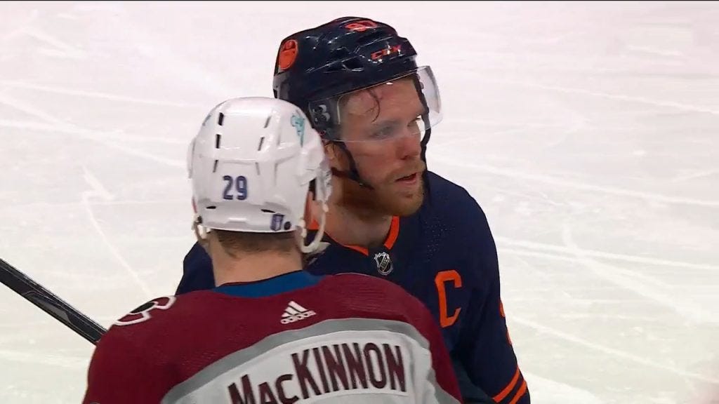 Avalanche and Oilers exchange handshakes following their four-game series -  Sportsnet.ca