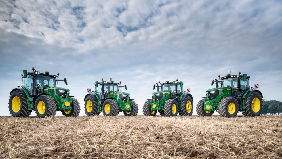 John Deere da un nuevo impulso a la Serie 6R (110-250 CV) - Agricultura