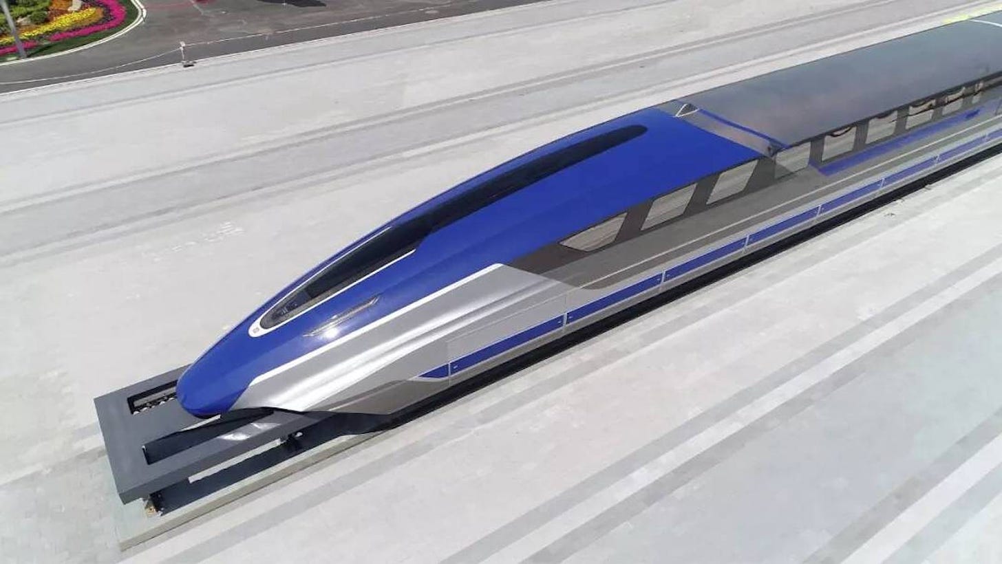 China&#39;s maglev train prototype is fast! Speed is 600 kph (327 mph) | CNN  Travel
