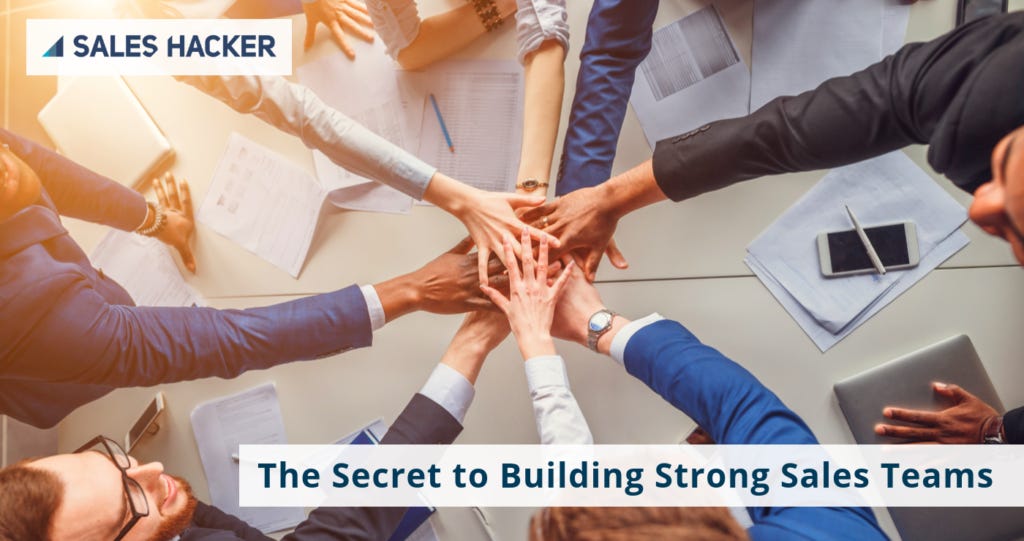 building strong sales team image