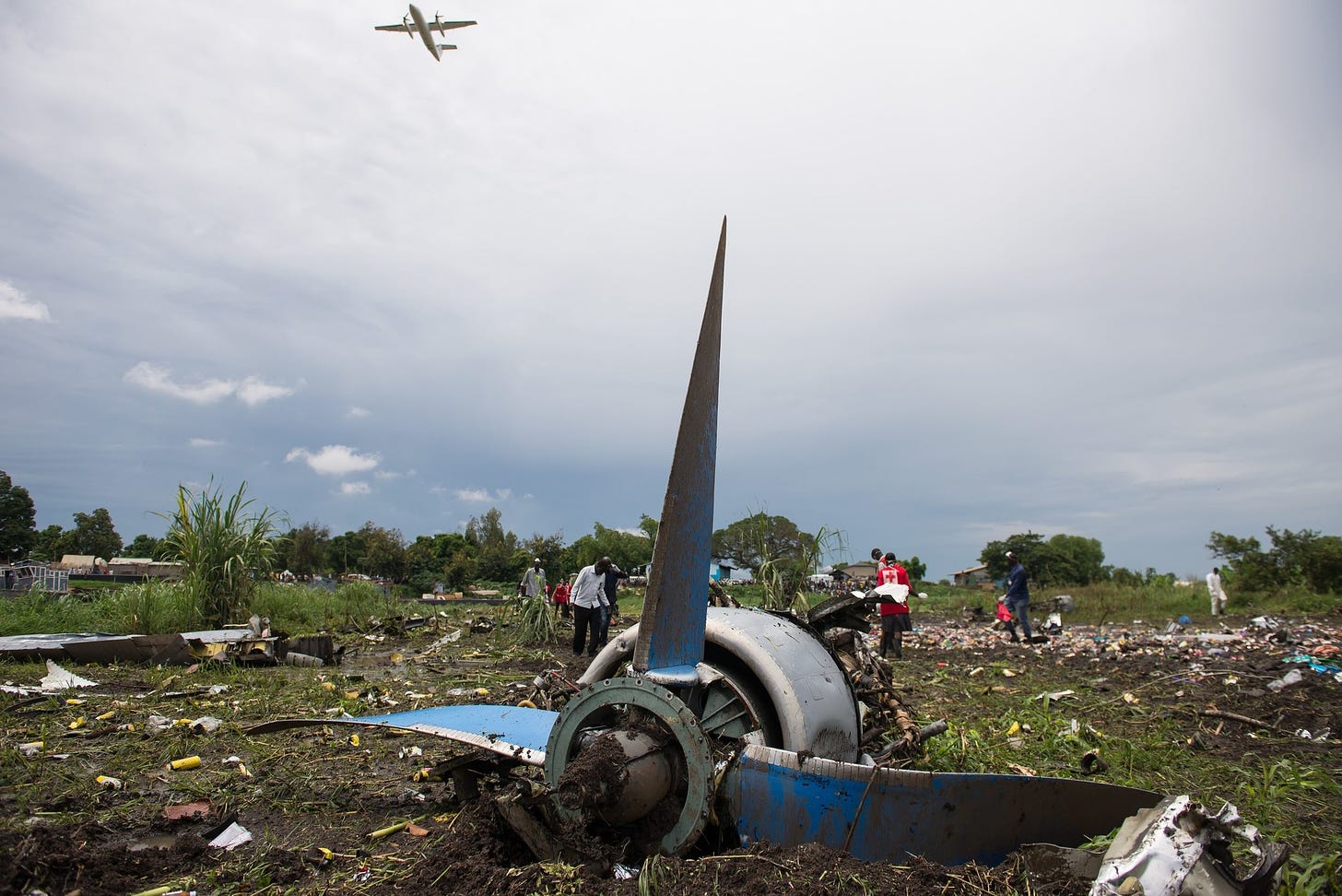 Dozens Killed in Cargo Plane Crash in South Sudan Along Nile - The New York Times