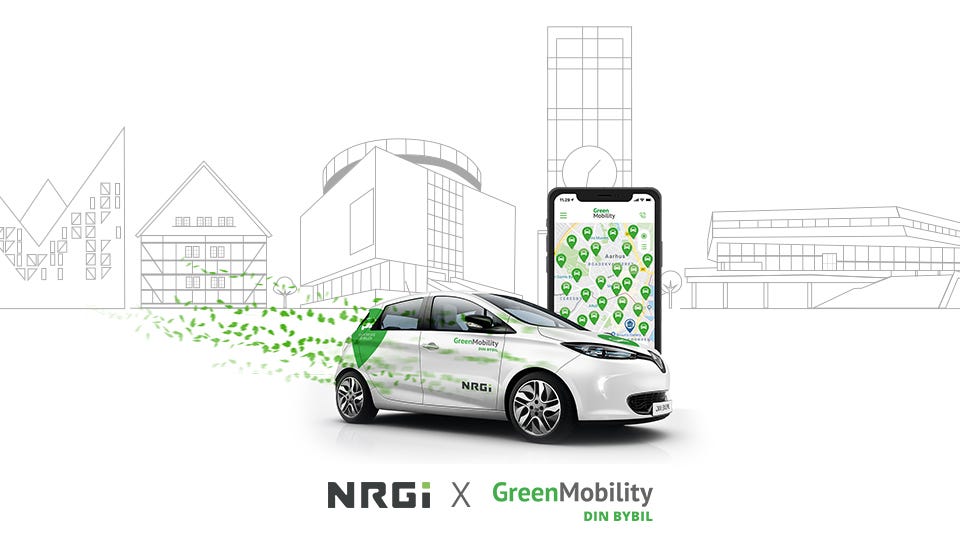 GreenMobility in Aarhus - GreenMobility