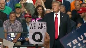 Conspiracy theory group QAnon appears at Trump rally - CNN Video