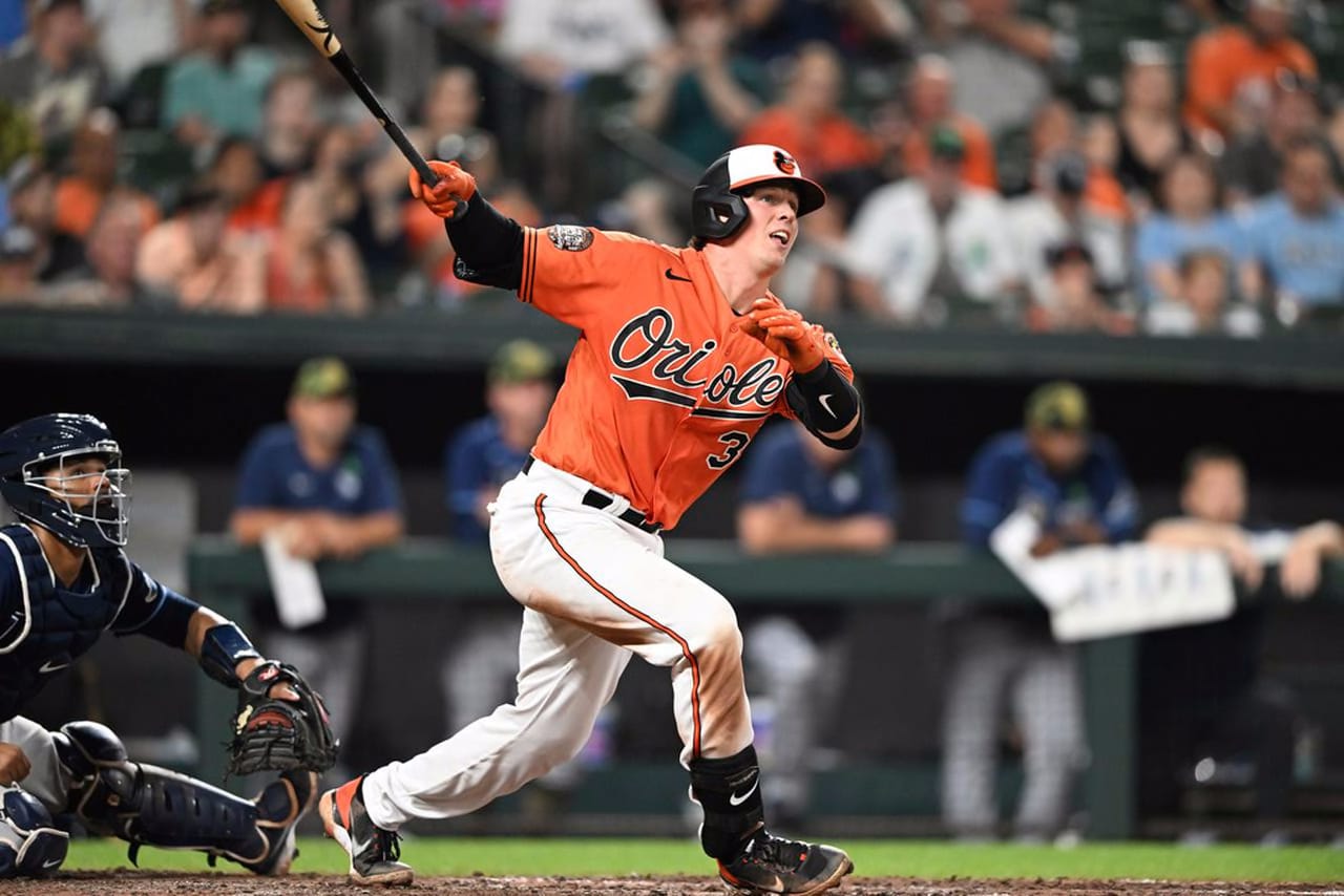 Adley Rutschman triples in MLB debut for Baltimore Orioles - oregonlive.com