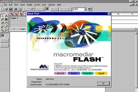 Macromedia Flash 2.0 | Web Design Museum