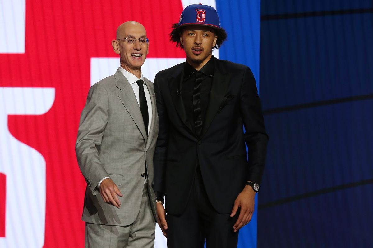 Cade Cunningham Selected No. 1 Overall in 2021 NBA Draft by Detroit Pistons  - Cowboys Ride For Free