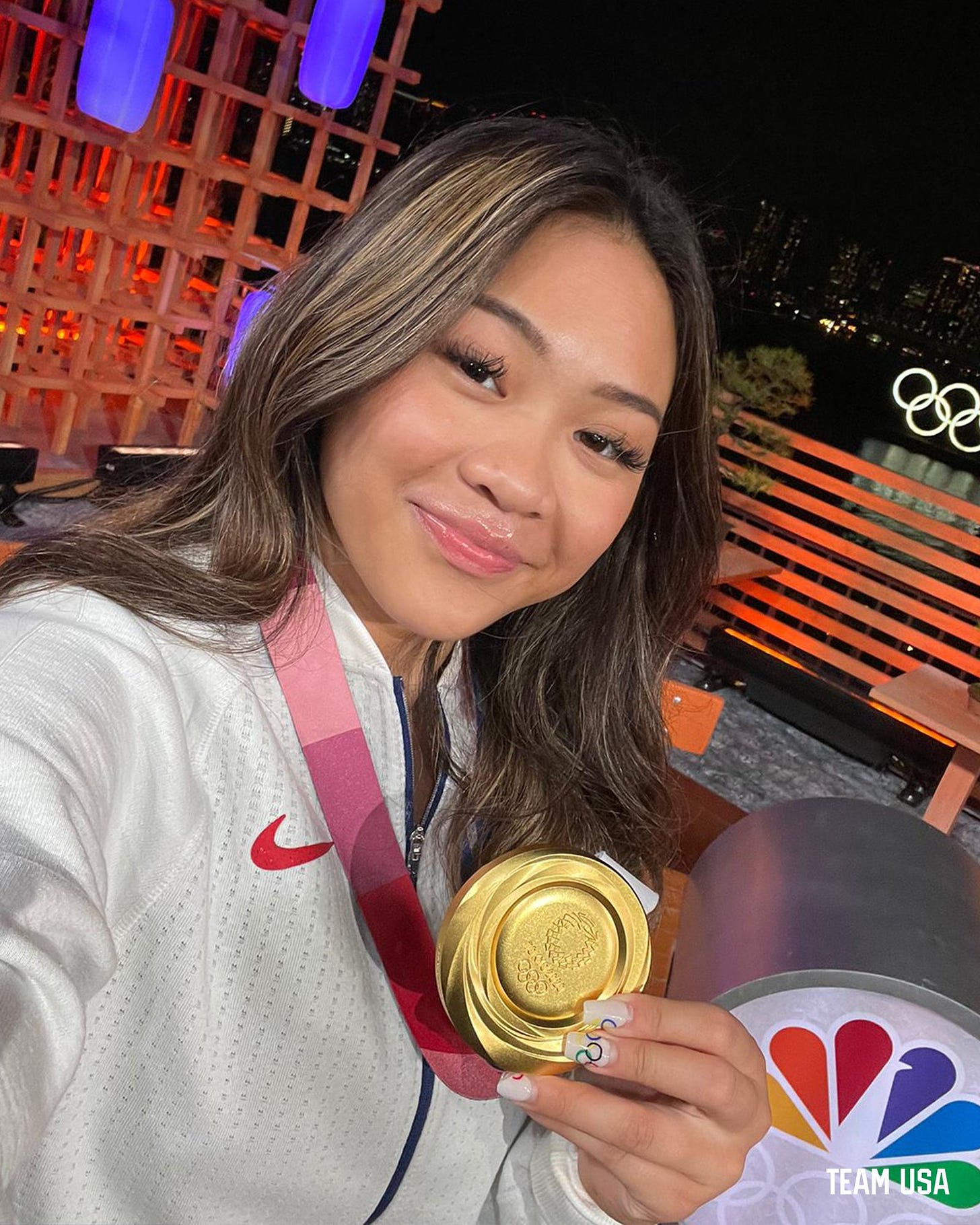 Olympic gold medalist Sunisa Lee